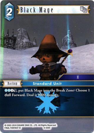Final Fantasy Opus VIII 8-030 Black Mage