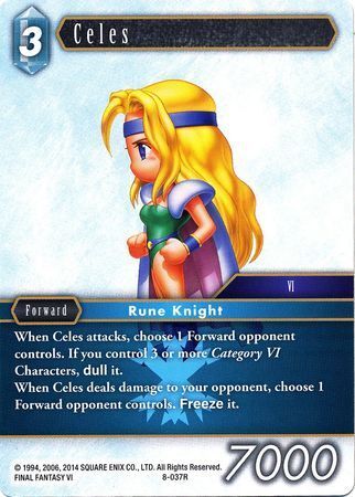 Final Fantasy Opus VIII 8-037 Celes