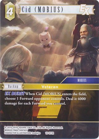 Final Fantasy Opus X 10-071 Cid (MOBIUS)