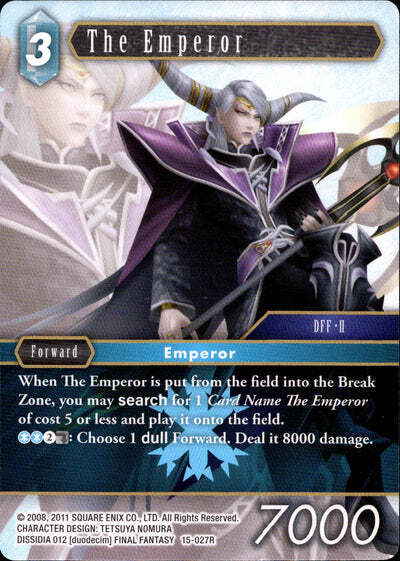 Final Fantasy Opus XV - 15-027 The Emperor