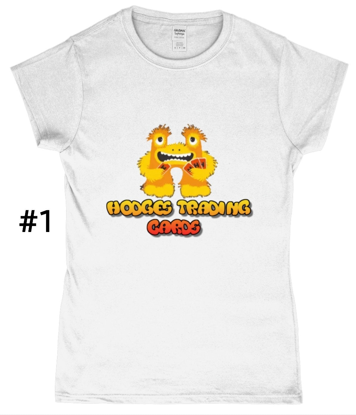 Hodges Trading Cards Brand Ladies T-Shirt