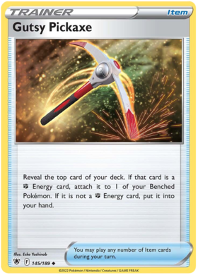 SWSH Astral Radiance 145-189 Gutsy Pickaxe