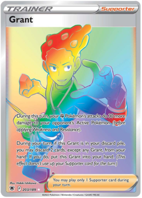 SWSH Astral Radiance 203-189 Grant