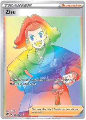 SWSH Astral Radiance 207-189 Zisu