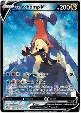 SWSH Astral Radiance TG23/TG30 Garchomp V