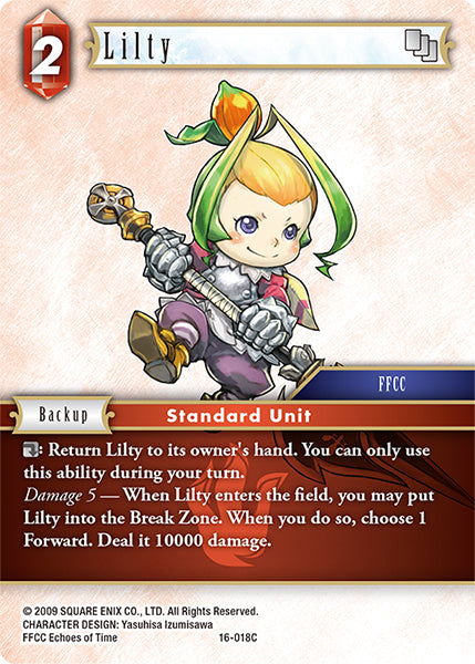Final Fantasy Opus XVI - 16-018 Lilty