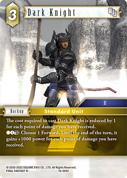 Final Fantasy Opus XVI - 16-064 Dark Knight
