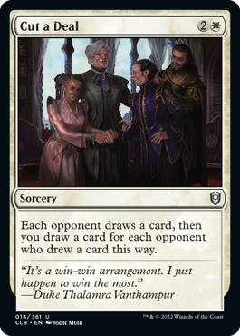MTG Battle for Baldur's Gate 014/361 Cut a Deal
