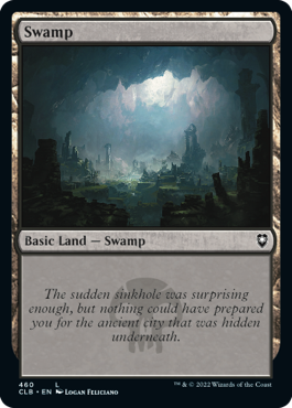 MTG Battle for Baldur's Gate 460 Swamp