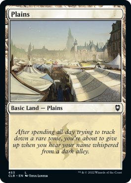 MTG Battle for Baldur's Gate 453 Plains