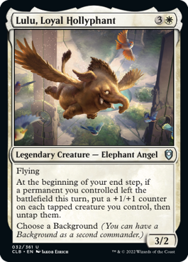 MTG Battle for Baldur's Gate 032/361 Lulu, Loyal Hollyphant