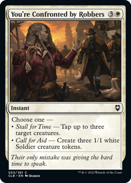 MTG Battle for Baldur's Gate 053/361 You're Confronted by Robbers