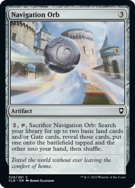 MTG Battle for Baldur's Gate 329/361 Navigation Orb