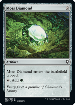 MTG Battle for Baldur's Gate 327/361 Moss Diamond