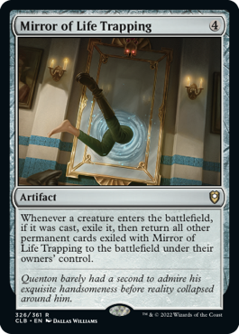 MTG Battle for Baldur's Gate 326/361 The Mirror of life Trapping