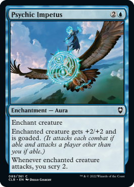 MTG Battle for Baldur's Gate 089/361 Psychic Impetus