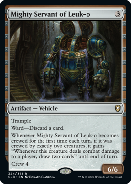 MTG Battle for Baldur's Gate 324/361 Mighty Servant of Leuk-o