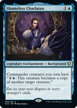 MTG Battle for Baldur's Gate 096/361 Shameless Charlatan