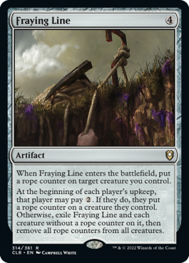 MTG Battle for Baldur's Gate 314/361 Fraying Line