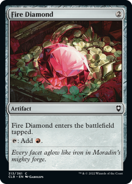 MTG Battle for Baldur's Gate 313/361 Fire Diamond