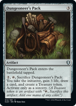 MTG Battle for Baldur's Gate 312/361 Dungeoneers Pack