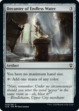 MTG Battle for Baldur's Gate 309/361 Decanter of Endless Water