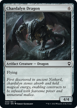 MTG Battle for Baldur's Gate 306/361 Chardalyn Dragon
