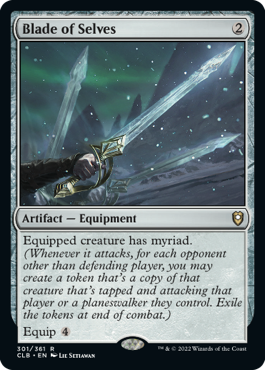 MTG Battle for Baldur's Gate 301/361 Blade of Sleves