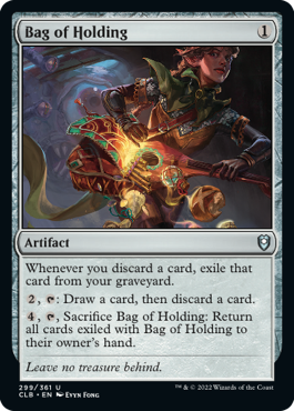 MTG Battle for Baldur's Gate 299/361 Bag of Holding