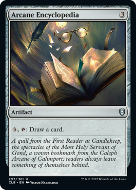 MTG Battle for Baldur's Gate 297/361 Arcane Encyclopedia