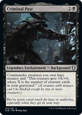 MTG Battle for Baldur's Gate 122/361 Criminal Past