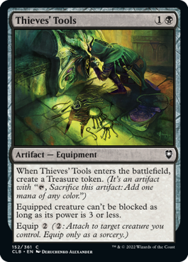 MTG Battle for Baldur's Gate 152/361 Thieves' Tools