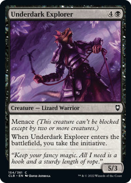 MTG Battle for Baldur's Gate 154/361 Underdark Explorer