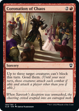 MTG Battle for Baldur's Gate 168/361 Coronation of Chaos