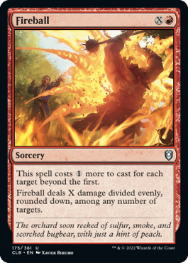 MTG Battle for Baldur's Gate 175/361 Fireball