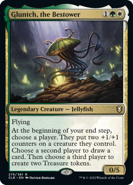 MTG Battle for Baldur's Gate 275/361 Gluntch, the Bestower