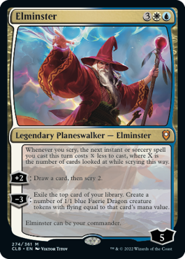 MTG Battle for Baldur's Gate 274/361 Elminster