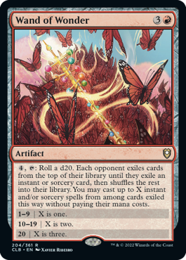 MTG Battle for Baldur's Gate 204/361 Wand of Wonder
