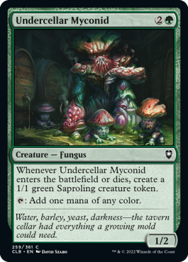 MTG Battle for Baldur's Gate 259/361 Undercellar Myconid