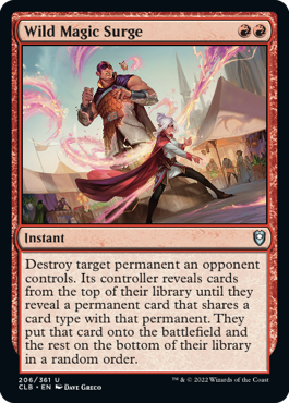 MTG Battle for Baldur's Gate 206/361 Wild Magic Surge