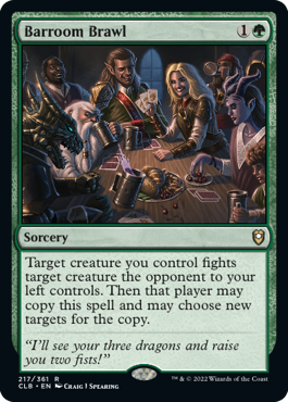 MTG Battle for Baldur's Gate 217/361 Barroom Brawl