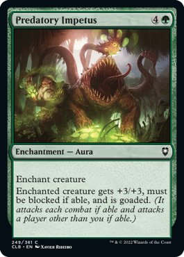 MTG Battle for Baldur's Gate 249/361 Predatory Impetus