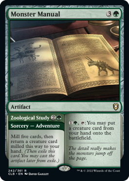 MTG Battle for Baldur's Gate 242/361 Monster Manual