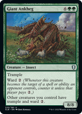 MTG Battle for Baldur's Gate 233/361 Giant Ankheg