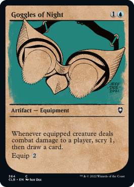 MTG Battle for Baldur's Gate 384 Goggles of Night