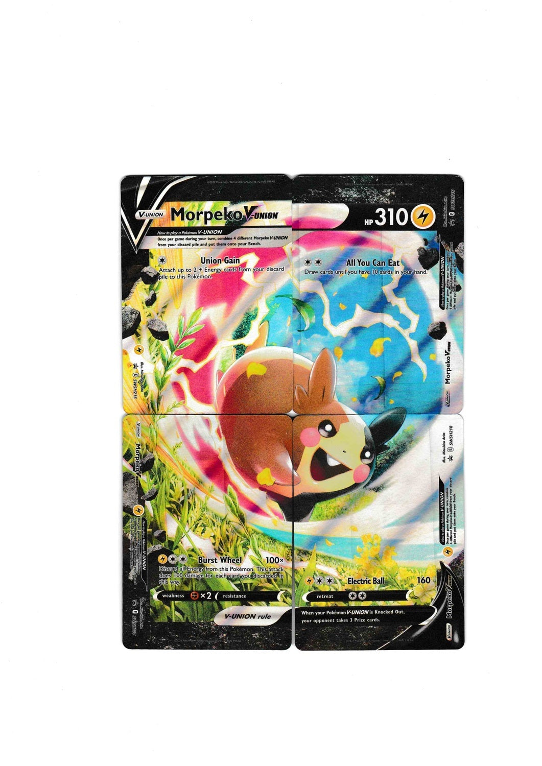 Morpeko V Union Special Collection Promo Cards