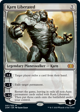 MTG Double Masters 001/332 Karn Liberated