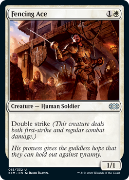 MTG Double Masters 015/332 Fencing Ace