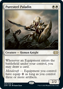 MTG Double Masters 026/332 Puresteel Paladin