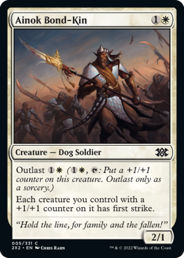 MTG Double Masters 005/331 Ainok Bond-Kin